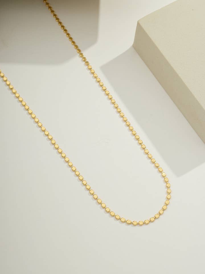 Demi-Fine Smykker Stor Skive Klar til Afsendelse for engroshandel hos Bossaglam Jewelry