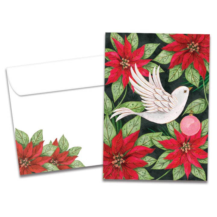 Peace in Bloom Holiday SKU 22522 for wholesale by Tree-Free Greetings