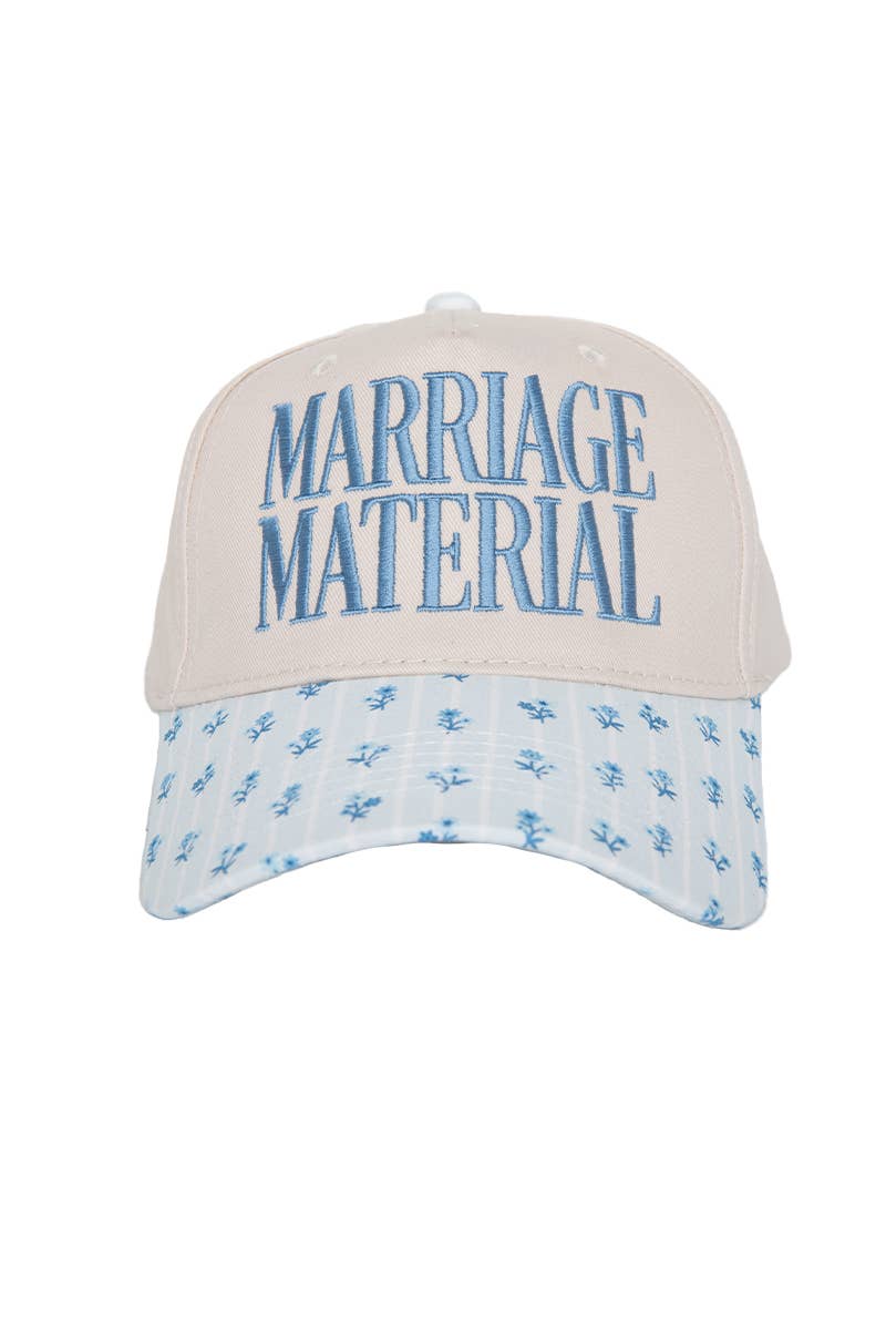 Katydid - Wholesale Trucker Hat - Women's - Marriage Material Two-Toned Trucker Hats For Women4