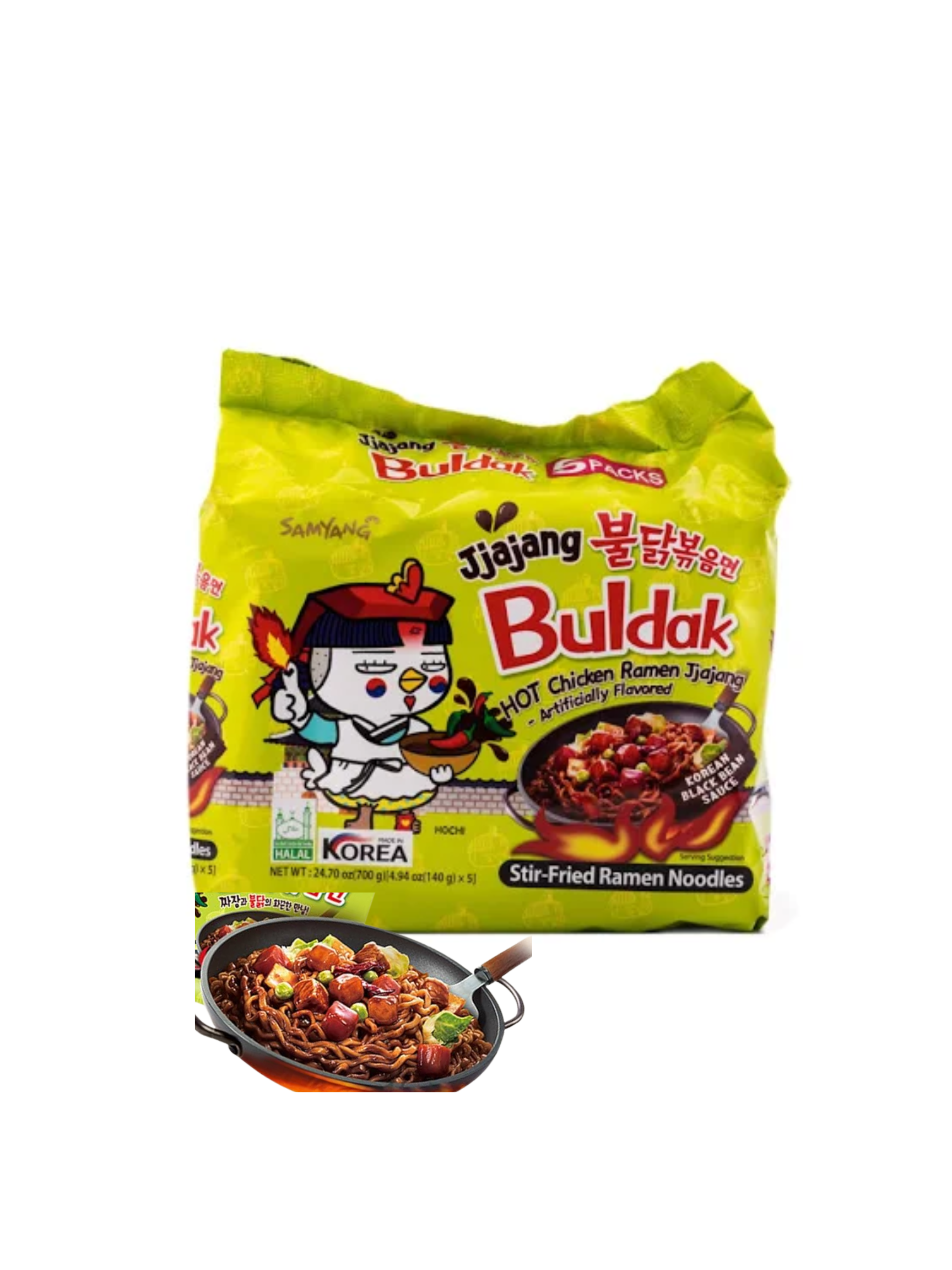Ponyo Foods - Wholesale Ramen - SAMYANG BULDAK NOODLES 5PK5