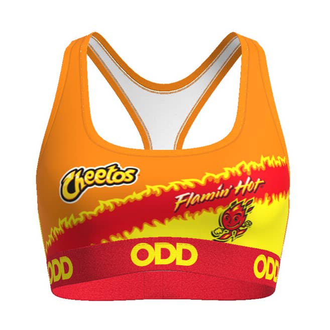 Flamin Hot Cheetos - Womens Sports Bra for wholesale by Odd Sox