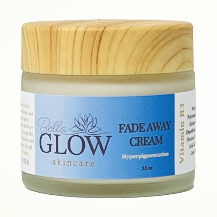 Crème Fade Away | B3 + AHA pour atténuer les taches brunes pour la vente par Bella GLOW Skincare