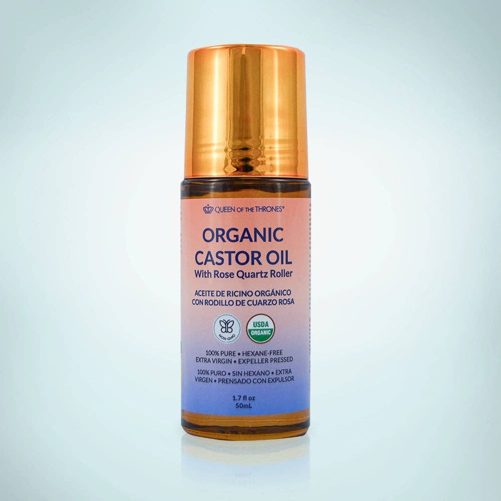 Queen of the Thrones - Wholesale Essential Oil Roll-On - Organic Castor Oil Roll-On 1.7oz Case (6 units)3