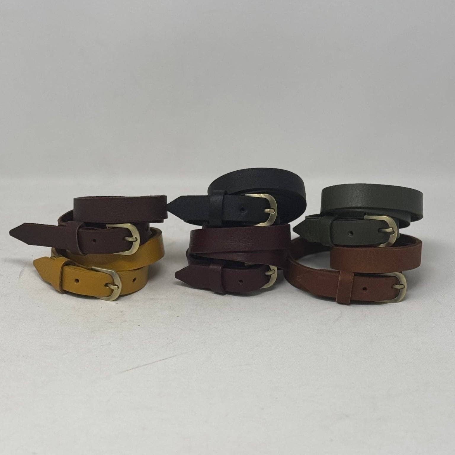 Artisan Stories – wholesale Belt – Women's – New Skinny leather belt13
