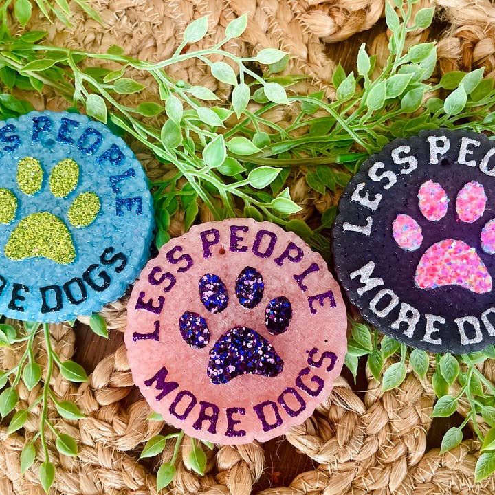Stay Fresh’ies Air Fresheners - Wholesale Car Freshener - Women's - Less People More Dogs Car Freshie 5