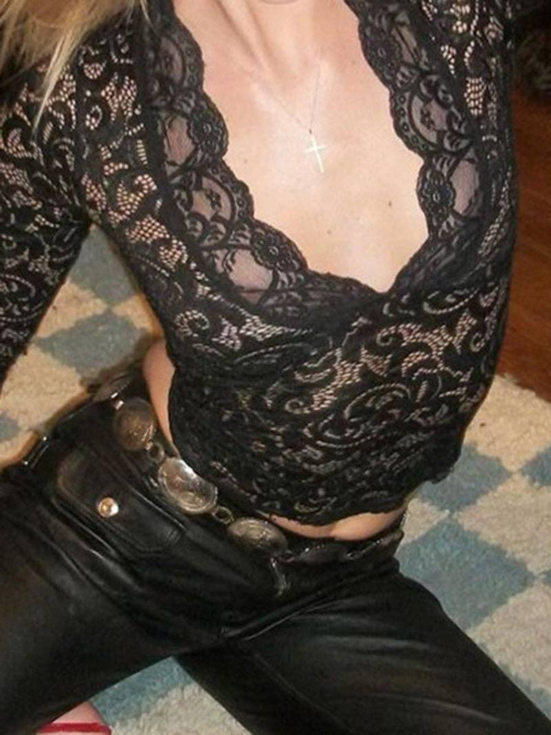 safistyle – wholesale Blus - Dam – Långärmad spetströja9