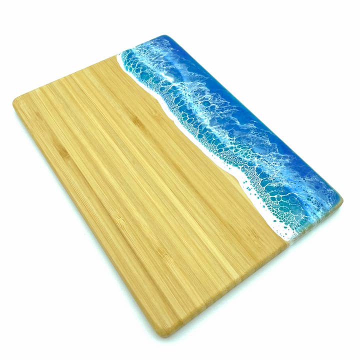 Sea Lion Studio - Wholesale Cutting Board - Ocean Wave Serving Board - Small13