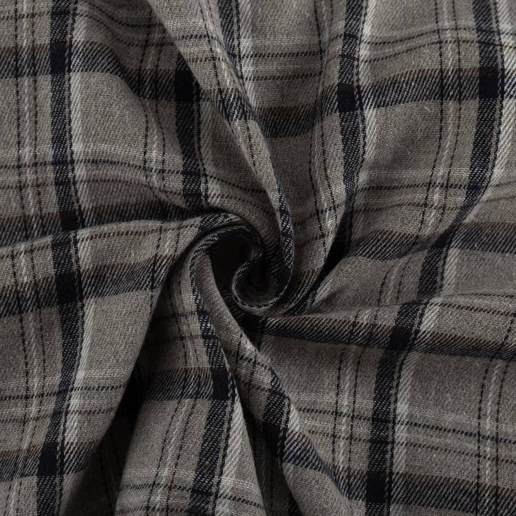 CHAMEAU Chemise classique à carreaux avec poches poitrine en vente sur Faire5