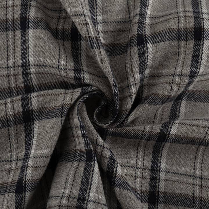 CHAMEAU Chemise classique à carreaux avec poches poitrine en vente sur Faire5