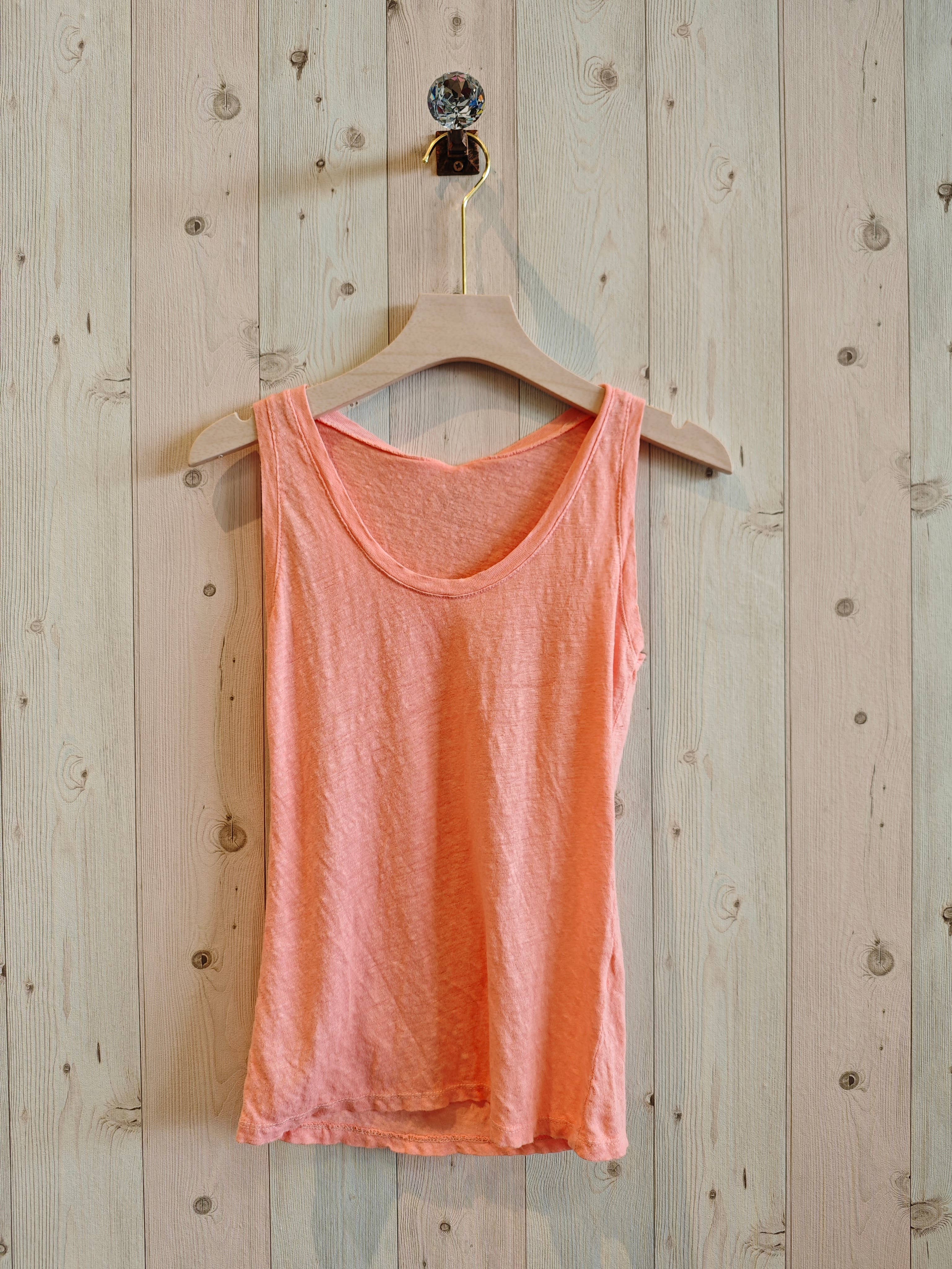 Linen & More - Wholesale T-Shirt - Women's - REF 3981 BASIC STRETCH LINEN T-SHIRT 100%5