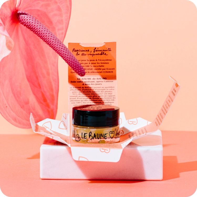 BAÛBO - Wholesale Intimate Cleanser/Wipe - MINI BAUME VULVE, soin vulve 15ml3