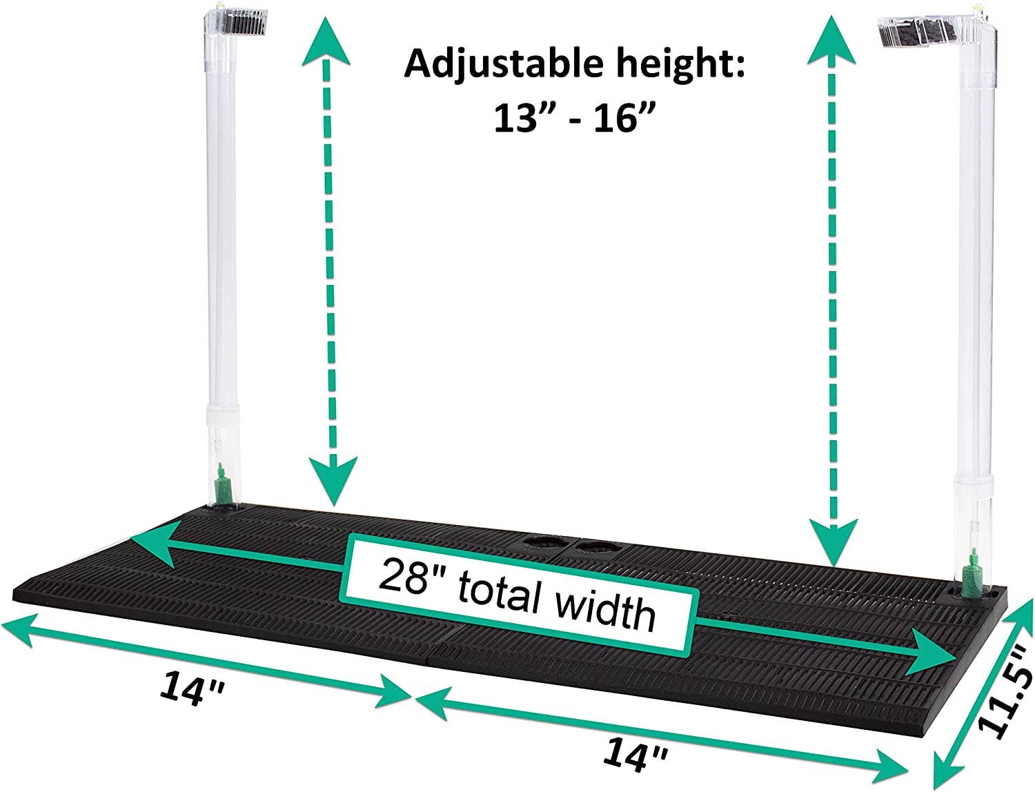 Penn-Plax - Wholesale Pet Toy - Cat/Dog - Clear-Free Under Gravel Aquarium Filter – 20–29 Gallon Tanks2