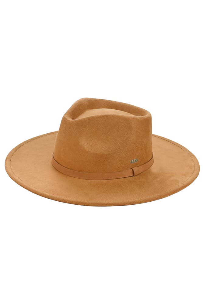 Hana - Wholesale Fedora - Dames - C.C Rancher-hoed van imitatiesuède8