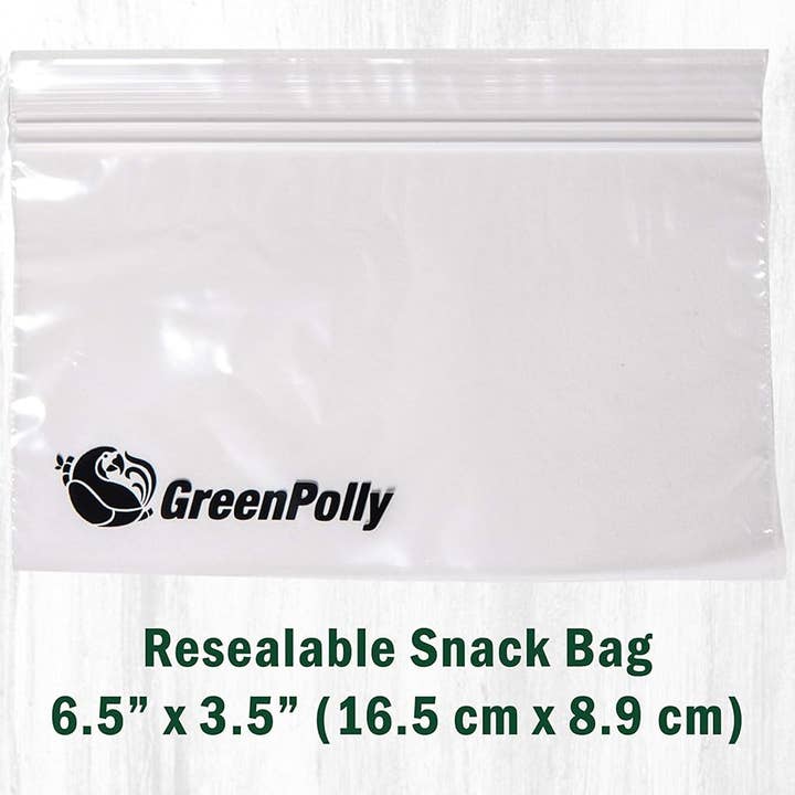 BioBag America Inc - Wholesale Food Storage Wrap/Bag - 100% Renewed Resealable Sandwich Bags, 175 Count (20 Cases)5