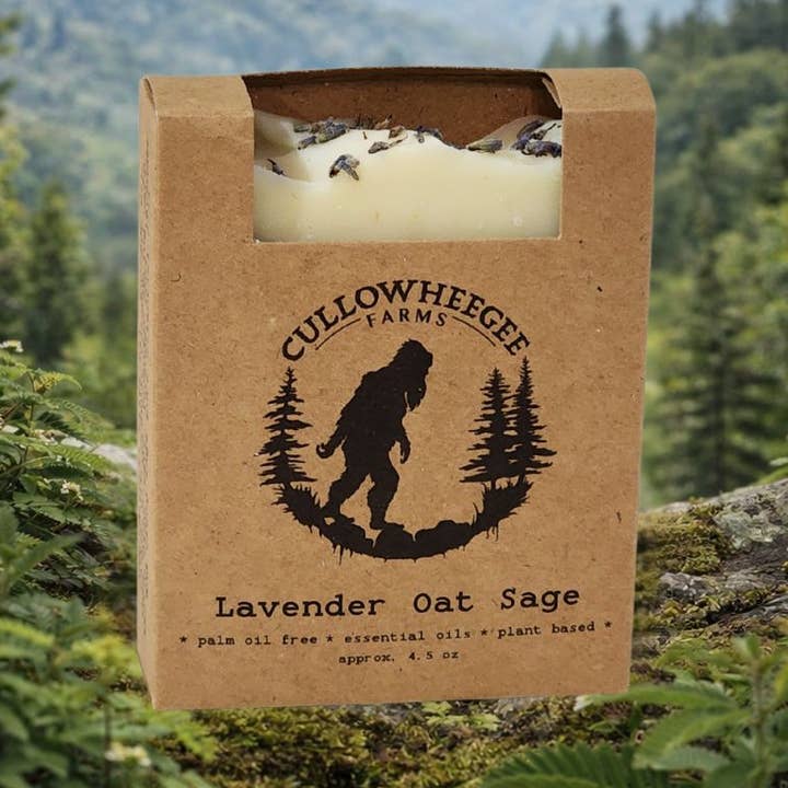 Lavendel Havre Salvie - Naturlig Kroppssæbe for engroshandel hos Cullowheegee Farms