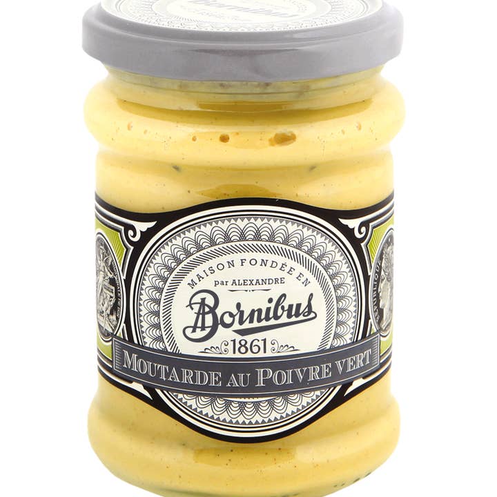 Bornibus - Wholesale Mustard - Green pepper mustard - BBD 03/05/270