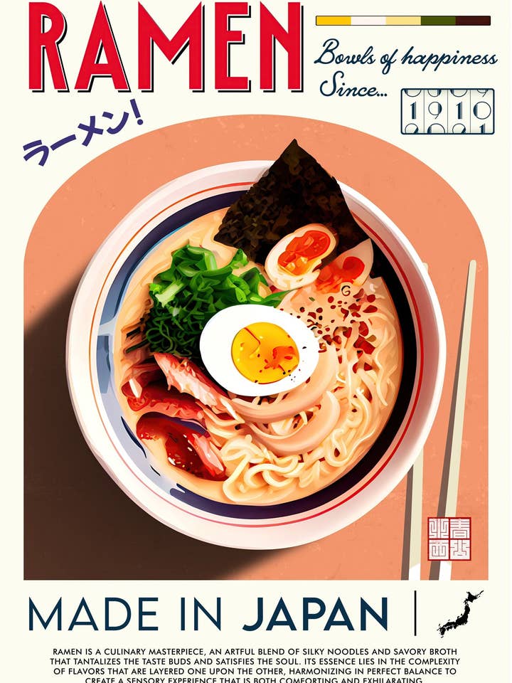 Ramen per la vendita all'ingrosso da parte di Animato