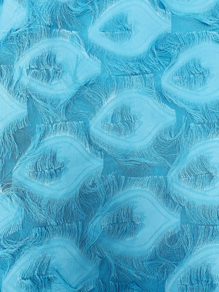 JC Sunny Fashion - Wholesale Kimono - Women's - JC060283 Elegant 3D Feather Fringe Eyelash Kimono/Cover-Up15