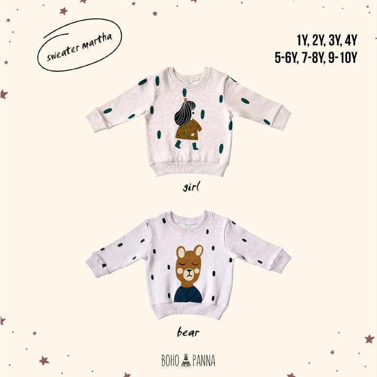 Kleine Tijntje - Venta al por mayor Jersey de punto - Niños - Suéter Martha - Colaboración con la artista Martha Abad4