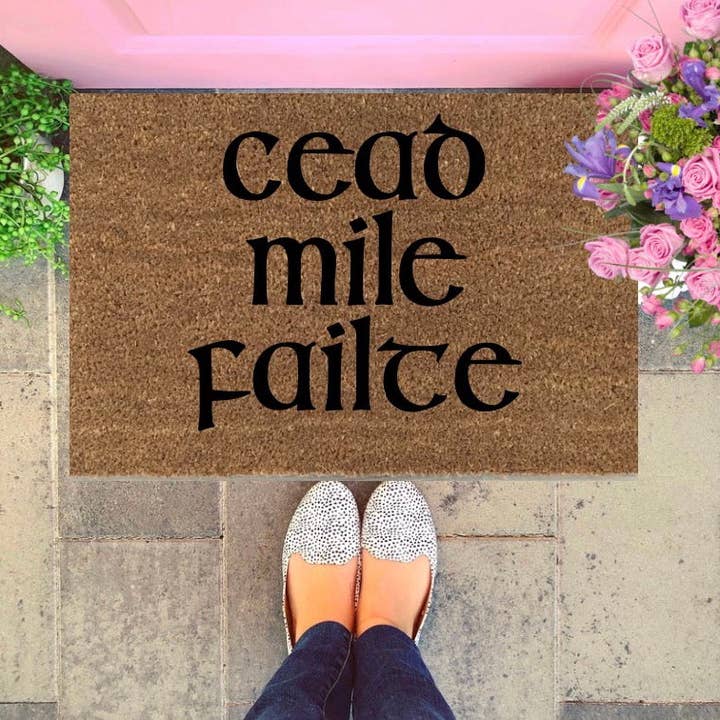 Walk All Over Me Doormats - Wholesale Door mat - Cead Mile Failte - Irish Doormat