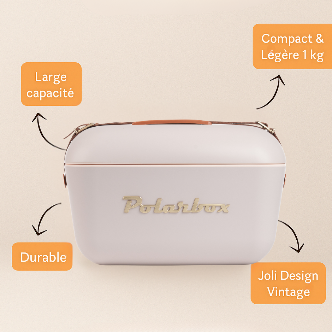 BADAWIN - Venta al por mayor Nevera portátil/bolsa de refrigeración - Nevera Polarbox Pearl 20 L - Oro10