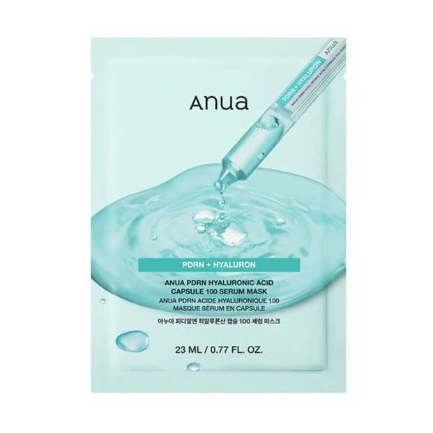 Anua PDRN Hyaluronsyre Capsule 100 Serum Maske for engroshandel hos Kosmic - Kbeauty Skincare
