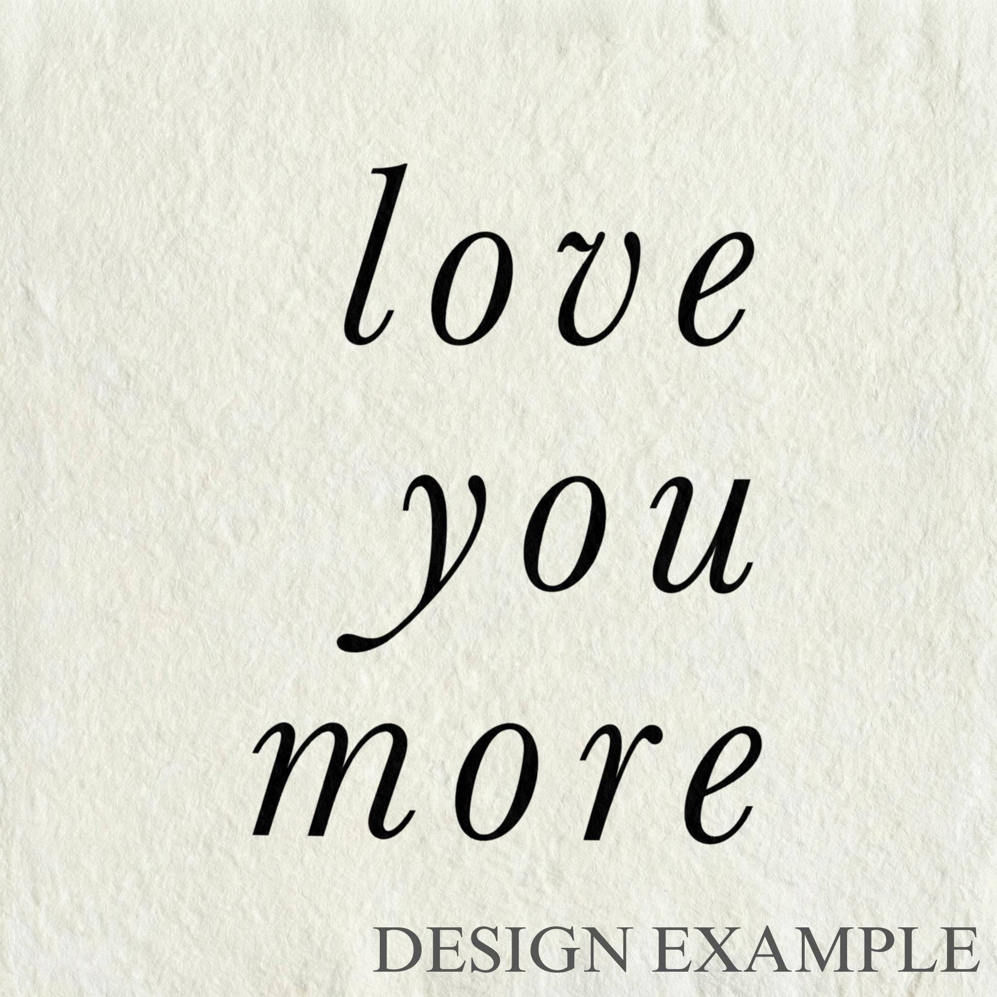DWELL Home Shoppe - Wholesale Art Print - Glass Table Frames & Cards - I Love You More Than Football1