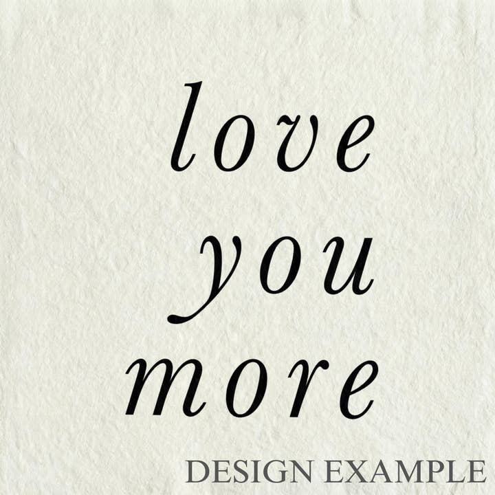DWELL Home Shoppe - Wholesale Art Print - Glass Table Frames & Cards - I Love You More Than Football1