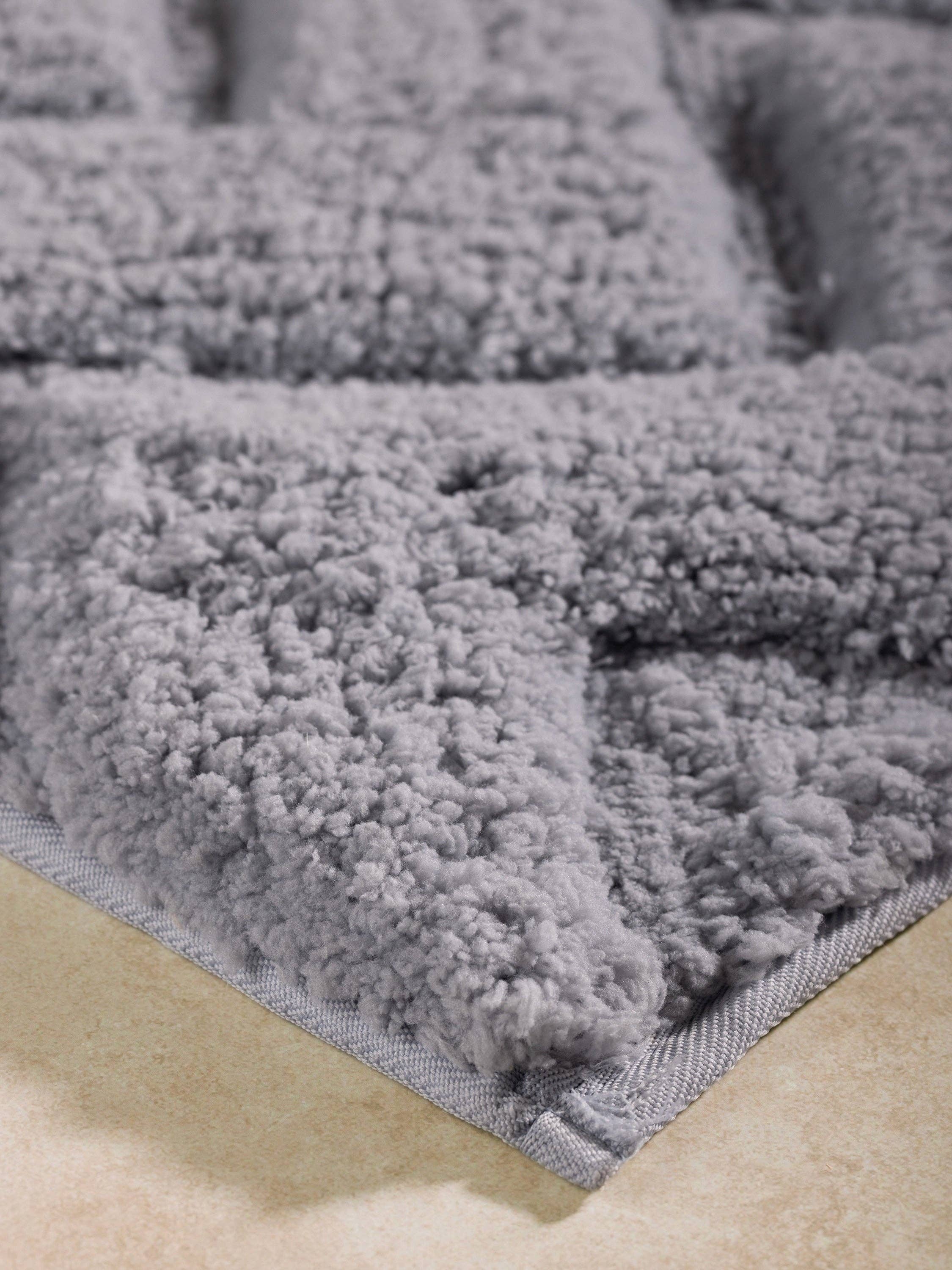 GAURI KOHLI - Wholesale Bath Mat - Vantaa Plush Microfiber Bath Mat - 24″×36″5