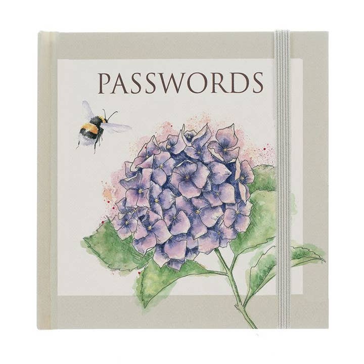 Wrendale Designs - Wholesale Journal/Diary - Password Book - Busy Bee