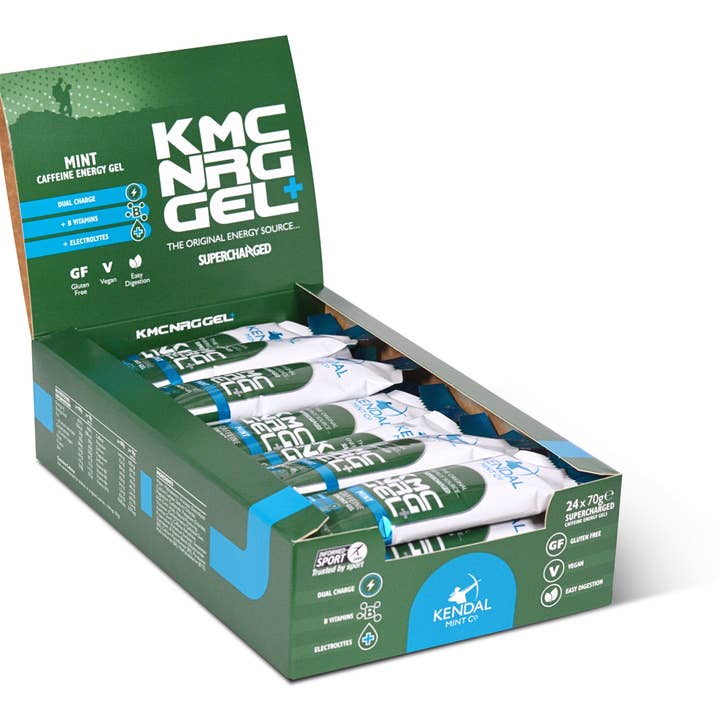 Kendal Mint Co® - Wholesale Sports/Energy Drink - KMC NRG GEL+ Citrus & Mint Caffeine Energy Gel 70g7