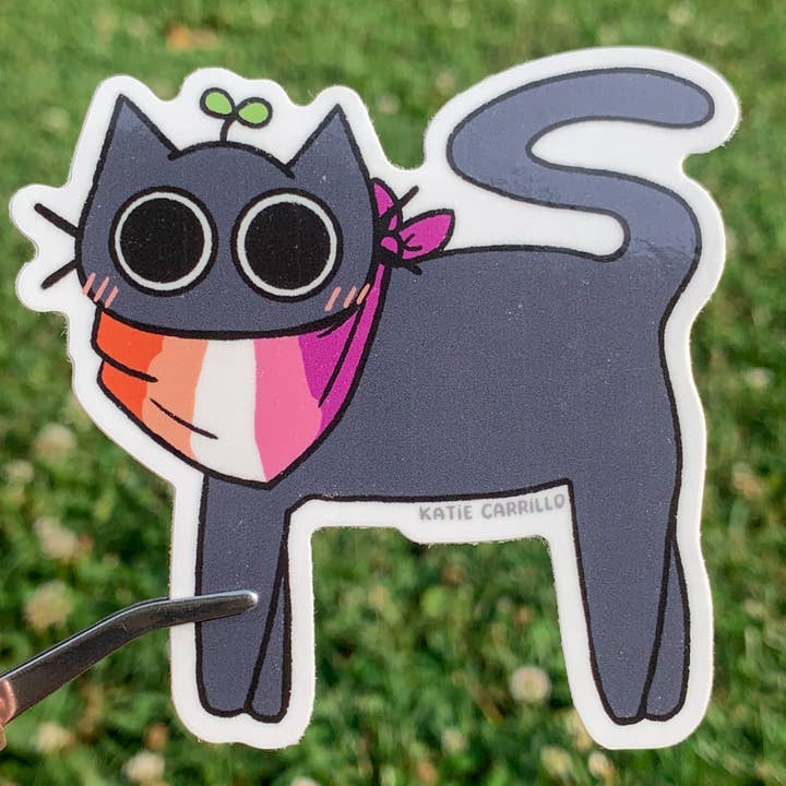 Katie Carrillo - Wholesale Sticker - Pride Cat Stickers2