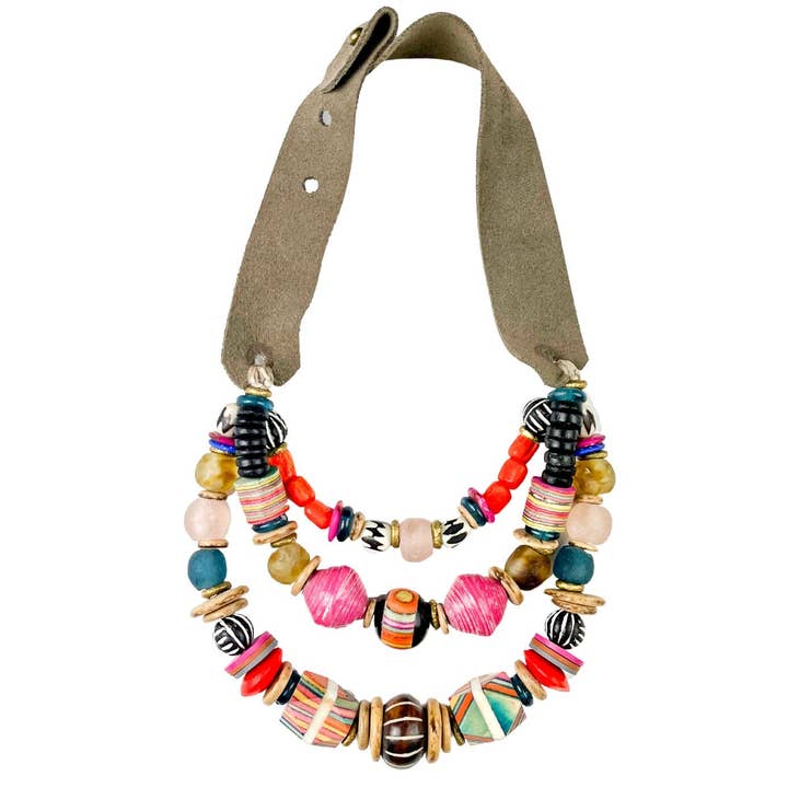 Twine & Twig - Wholesale Bib Necklace - Layered Classic Necklace | Sedona0