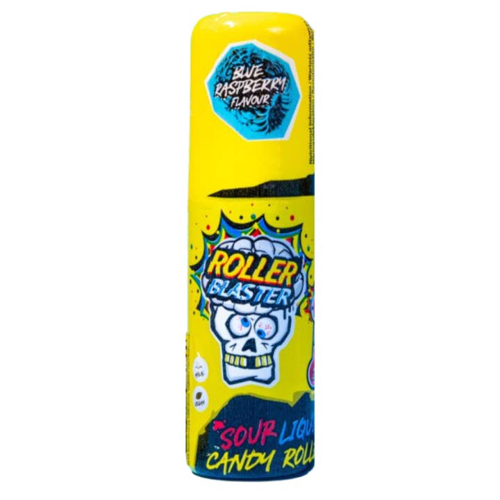 MOM - Wholesale Lollipop - Brain Blasterz Sour Roller Licker Candy Sweets 10x60ML
