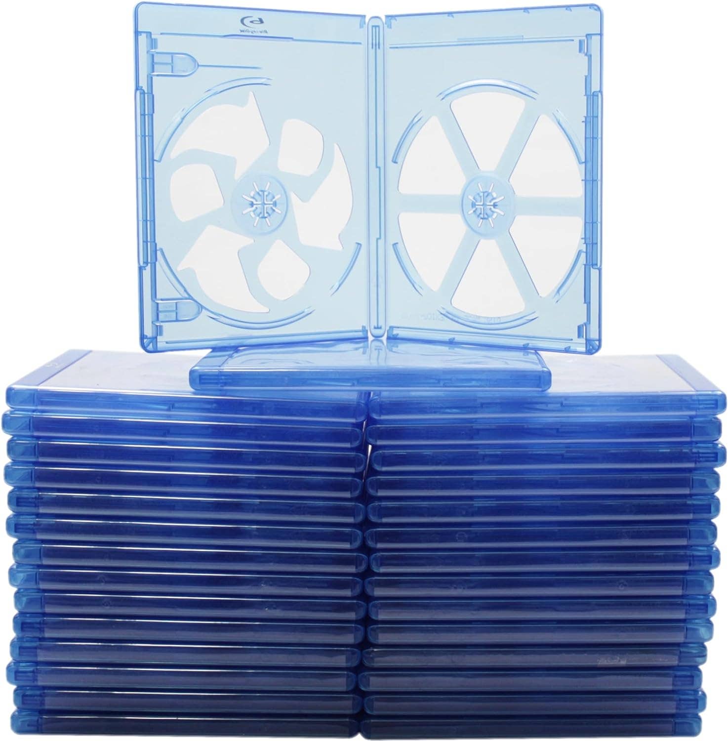 Square Deal Recordings & Supplies - Wholesale Jewelry Box/Organizer - Cases - Blu-ray 2 Disc Capacity - 12mm - Recycle Style2