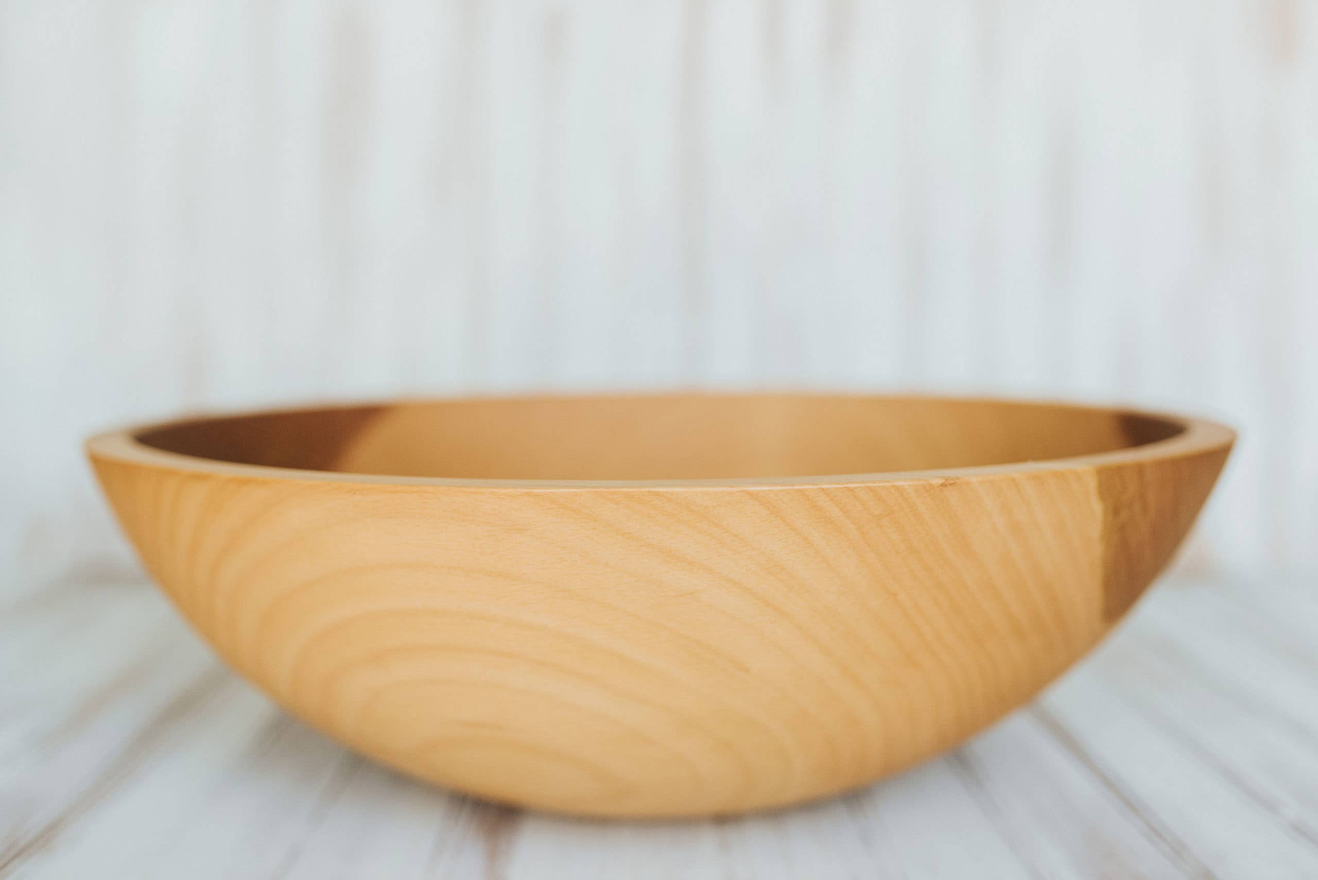 Holland Bowl Mill - Wholesale Bowl - Beech - Natural - 17" Bowl/Oil Finish2