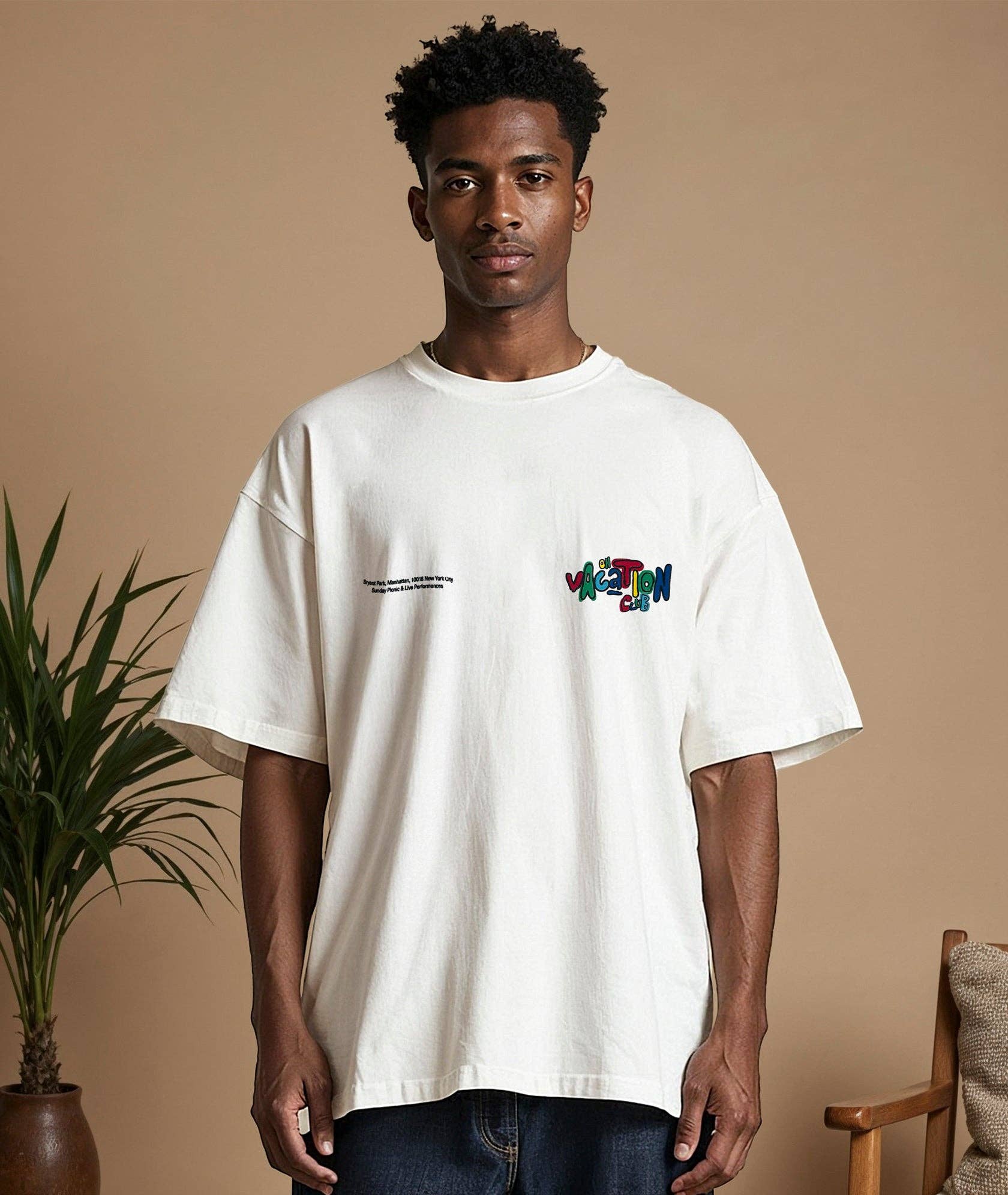 NYC Manhattan T-Shirt - White for wholesale on Faire1