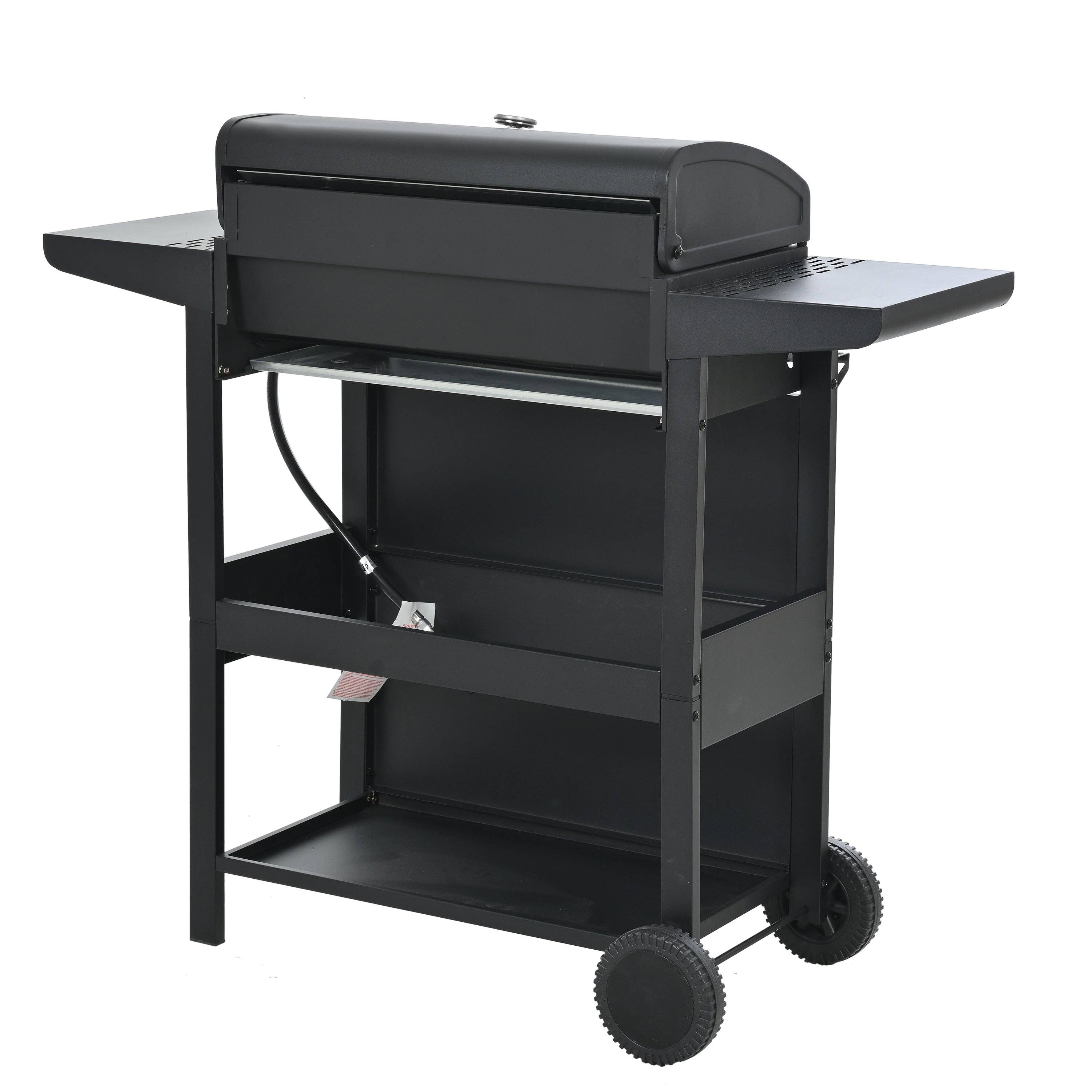 39F Inc. - Vente Outil de gril pour l'extérieur - Gril à propane à 4 brûleurs - 34 000 BTU en acier inoxydable23