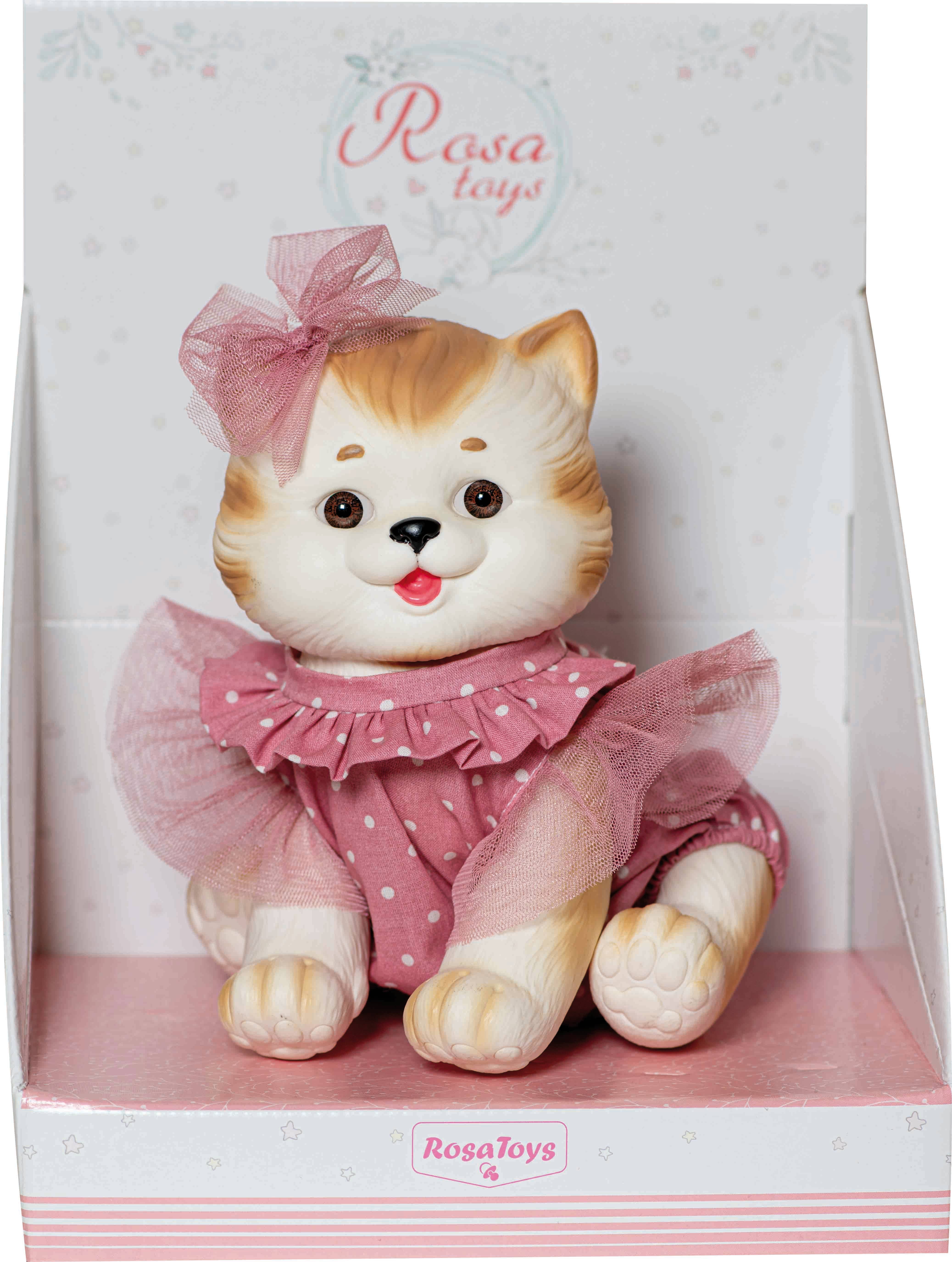 MUÑECAS ROSATOYS, S.L. - Wholesale Doll - Kids - White Cat Brown Stripes2