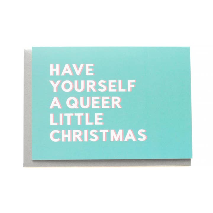 Word For Word Factory – wholesale Christmas card – QUEER CHRISTMAS CARDS Gay LGBTQ+ Holiday Cards