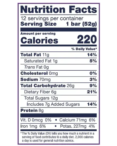Over Easy – Großhandel Snack-Riegel – Over Easy: Haferflocken-Rosinen-Frühstücksriegel9