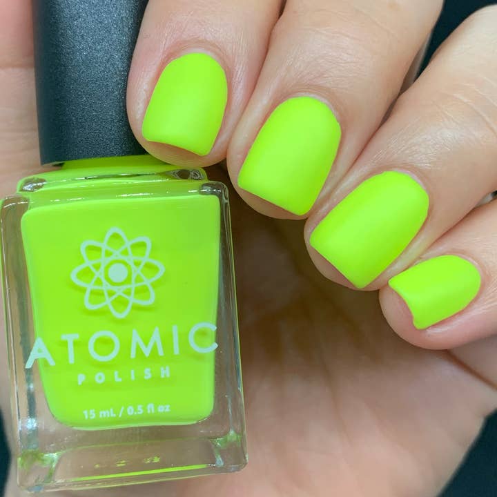 Atomic Polish - Wholesale Nail Polish - Pastel Neon (Ne) Yellow4