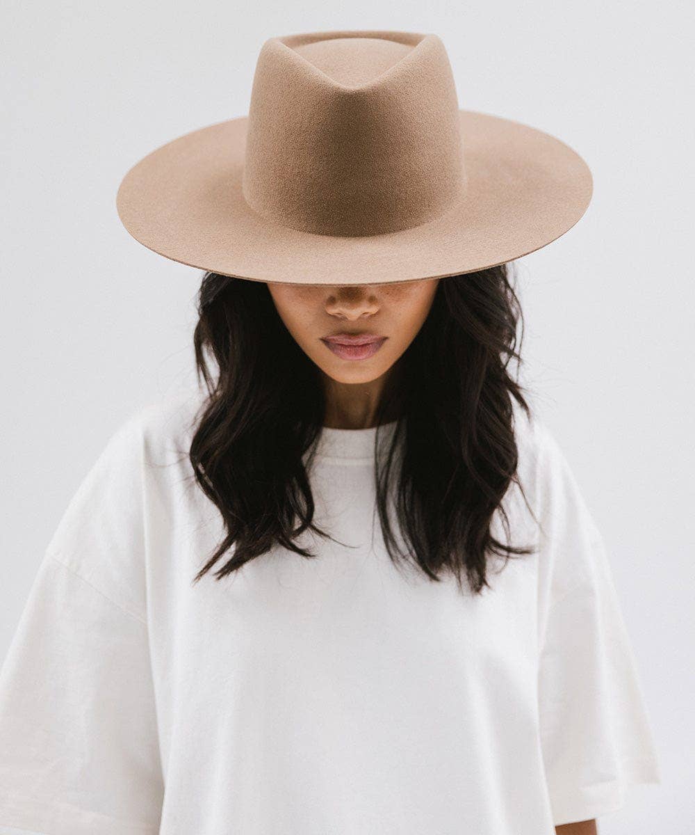 Gigi Pip - Wholesale Fedora - Women's - Dakota Triangle Crown1