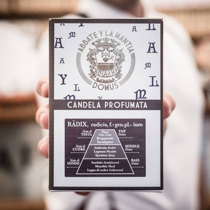 Vegetabiliskt Doftljus Tillverkat i Italien | Terrosa för wholesale av Abbate Y La Mantia