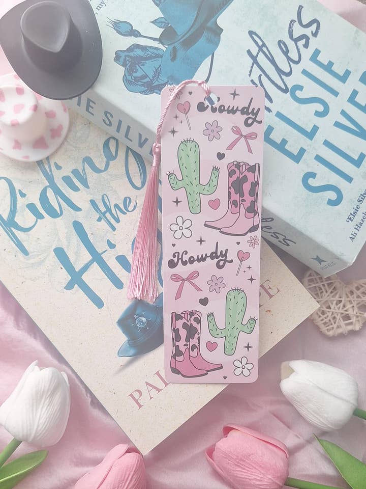 Marque-page Cowboy - Cadeau livresque pour la vente par Bookish Club UK