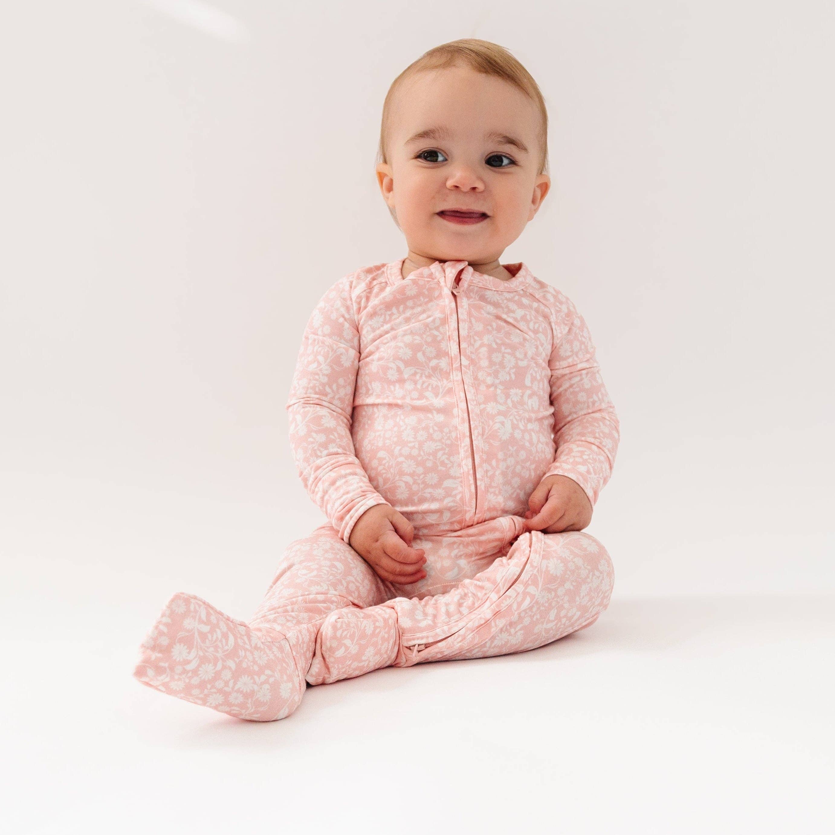 Motette – Fato de dormir – Bebé por atacado – Petite Fleur Bamboo Dorminhoco2