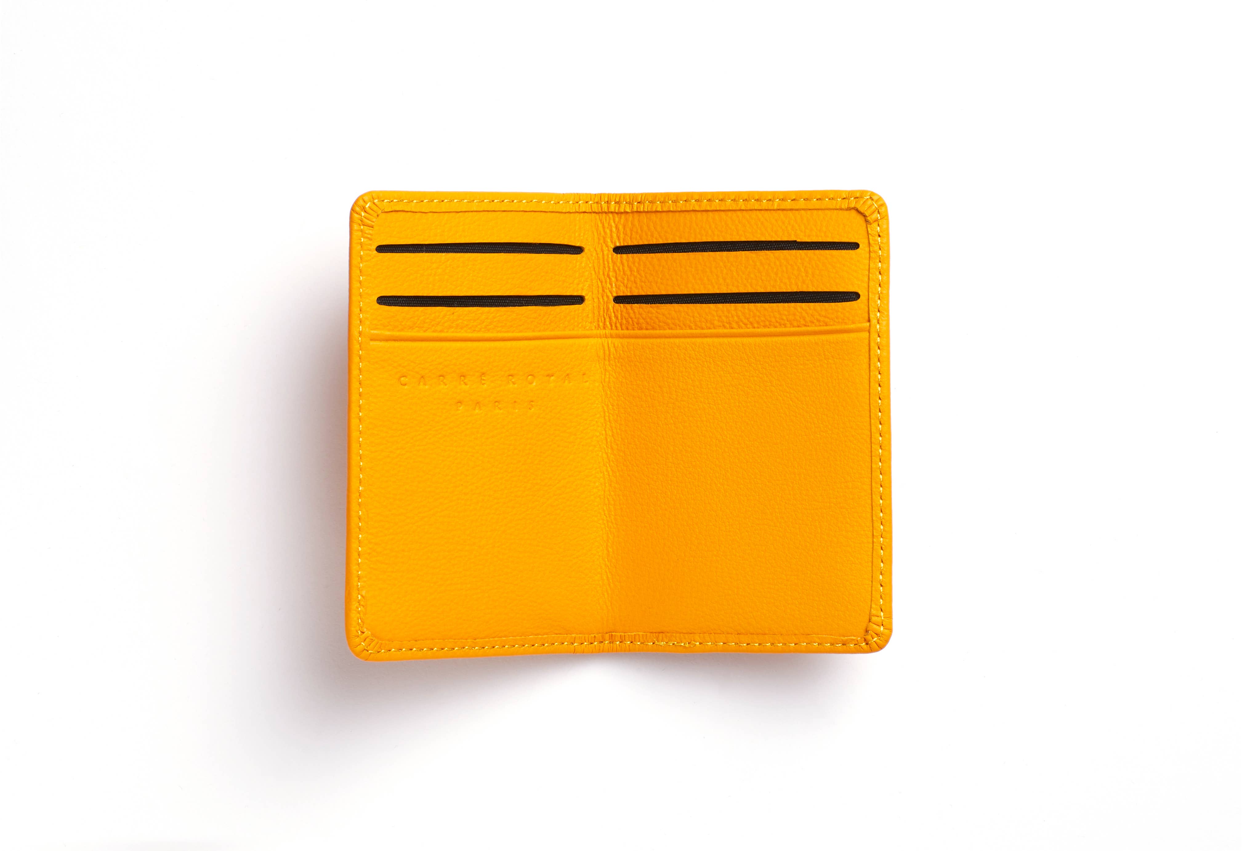 Carre Royal – Großhandel Kartenetui – Unisex – Gelbe Kartenhülle – Perfektes Geschenk2