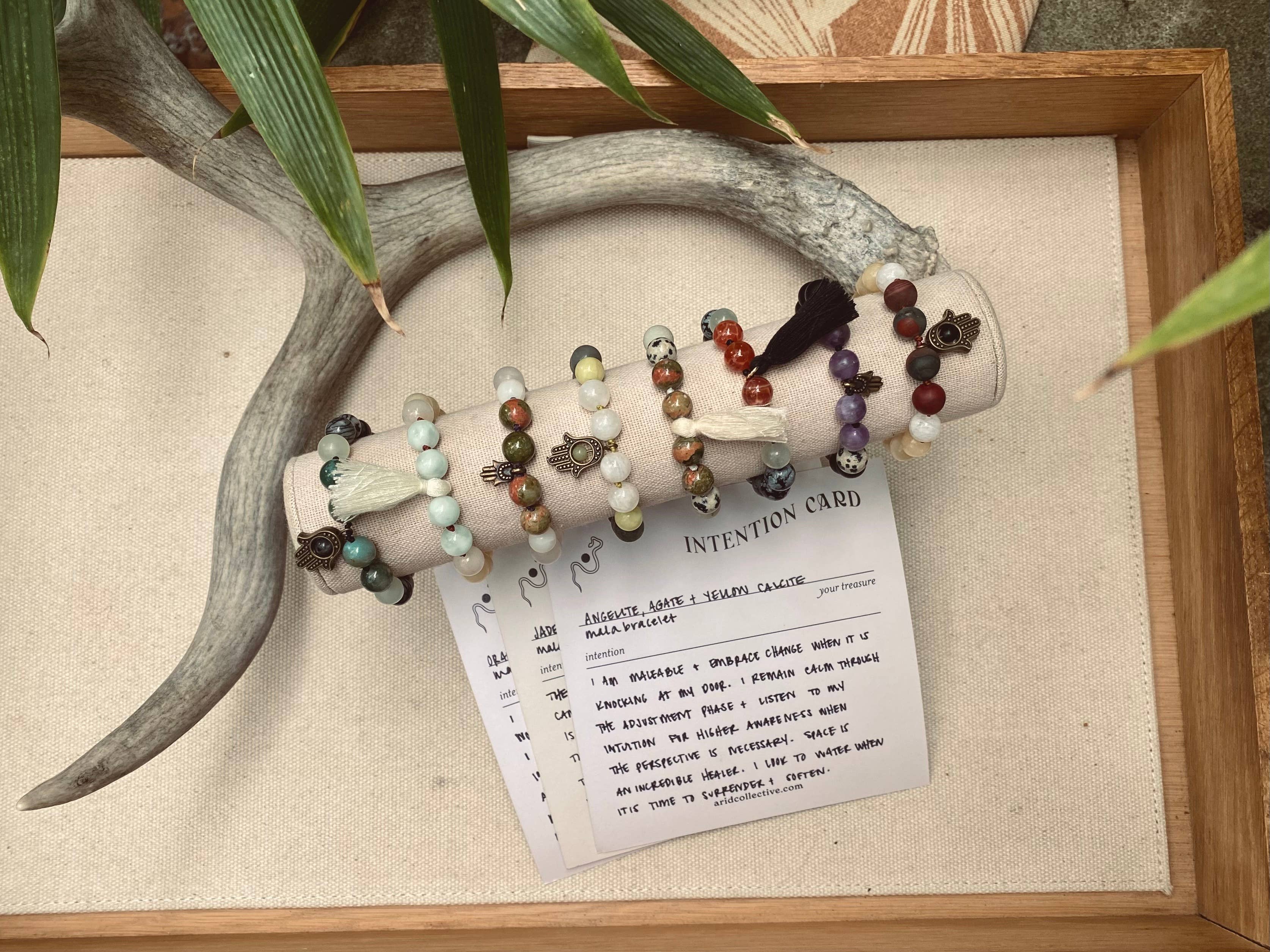 Arid Collective - Wholesale Beaded Bracelet - Adjustable Mala Bracelets | Reiki Infused | Handmade6