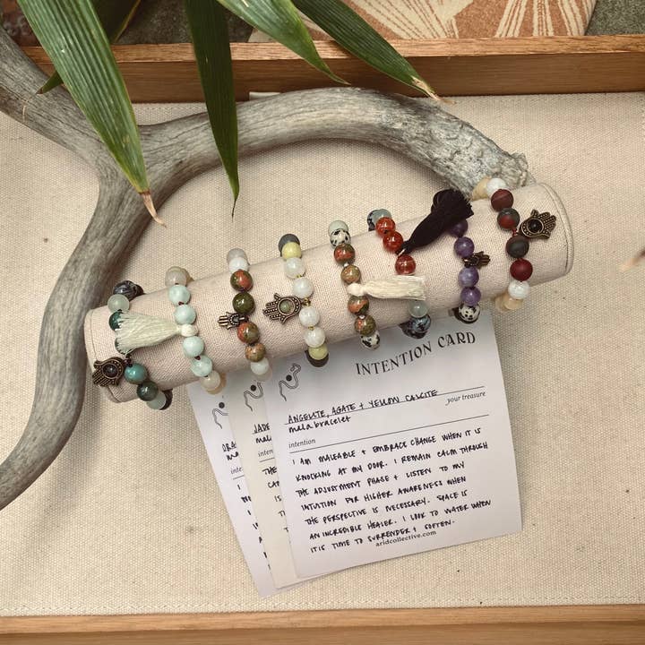 Arid Collective - Wholesale Beaded Bracelet - Adjustable Mala Bracelets | Reiki Infused | Handmade6
