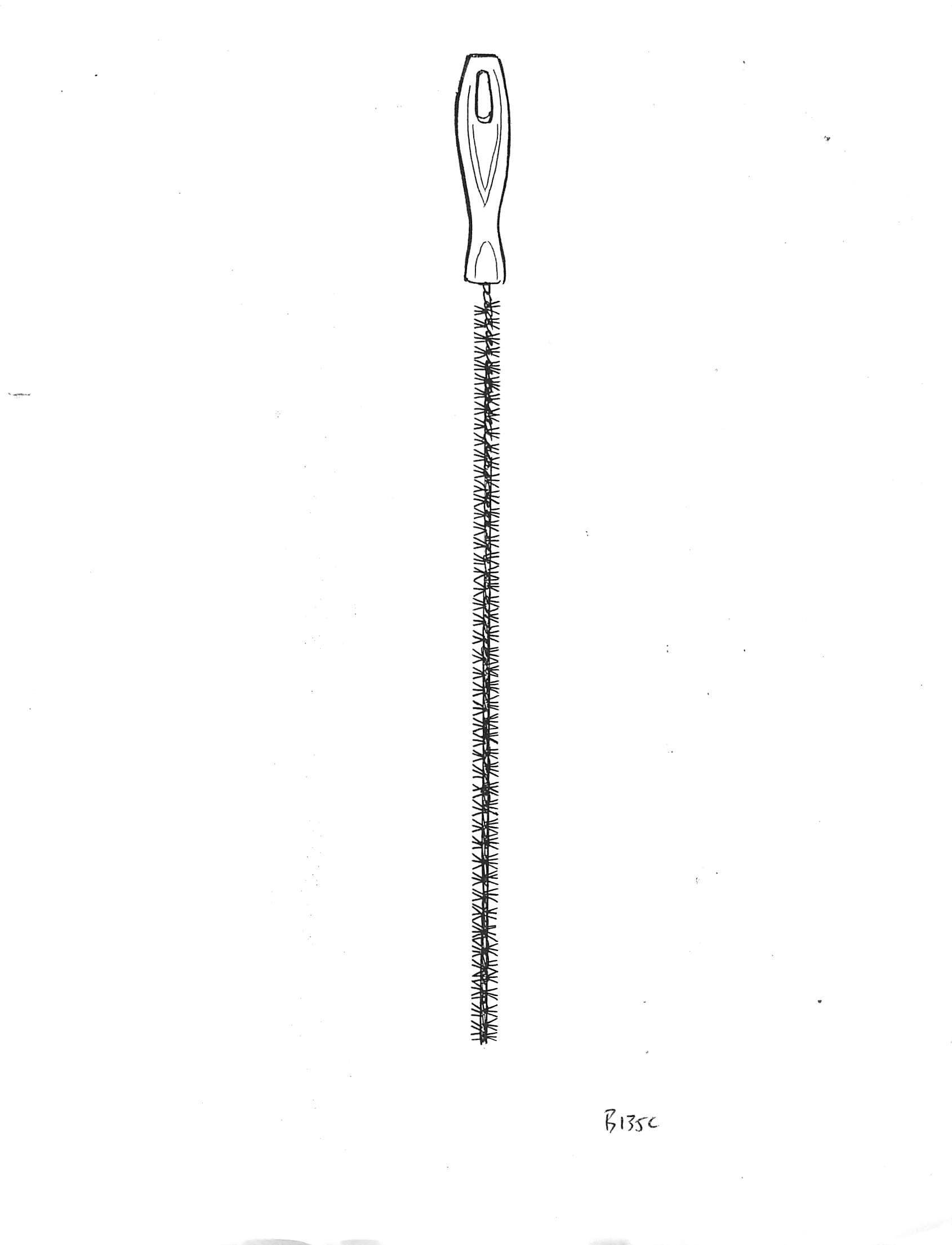 Brushtech - Wholesale Cleaning Brush - HAIR CATCHING & SINK OVERFLOW CLEANING BRUSH1